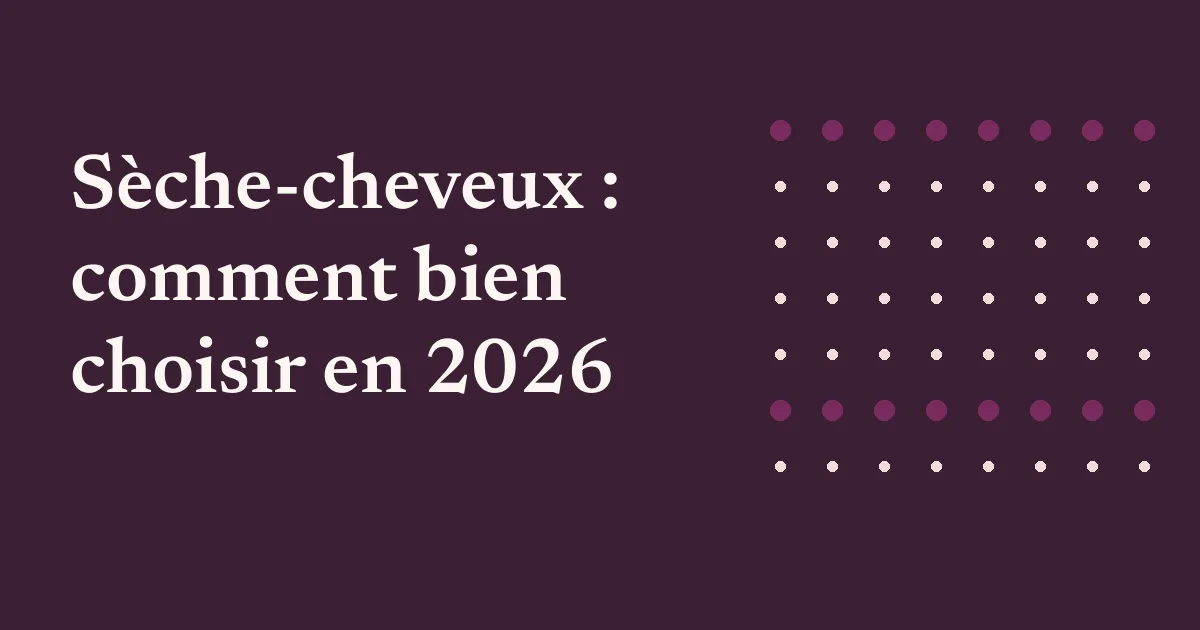 Sèche-cheveux ESSENTIELB ESC5 Solaya, premier de notre classement