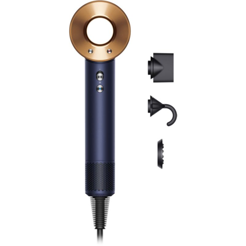 DYSON Supersonic bleu de prusse cuivré, autre sèche-cheveux comparé au SHARK SpeedStyle Pro HD542EU FLEX